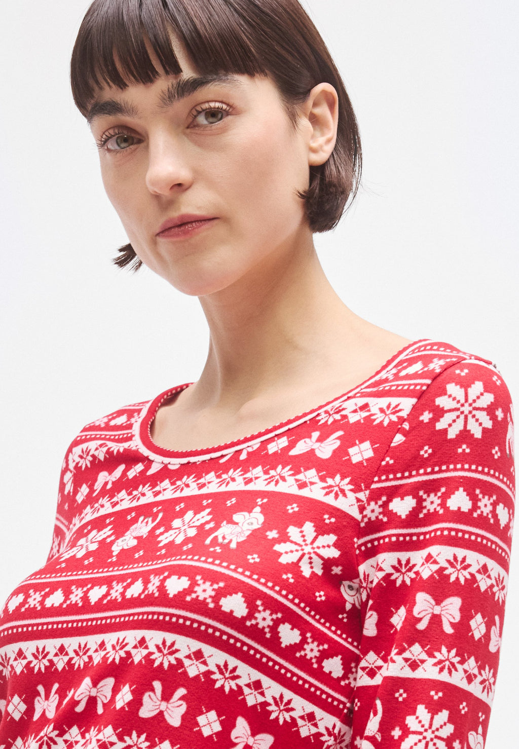 Hollister Co. LIQUID COZY LONG SLEEVE SHORTIE FEMME