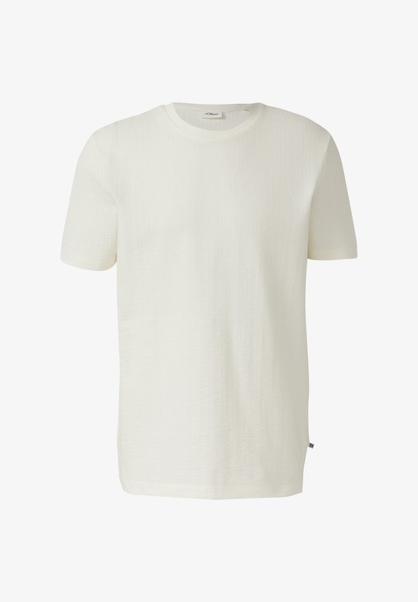 s.Oliver T-SHIRT - Basic T-shirt - ecru