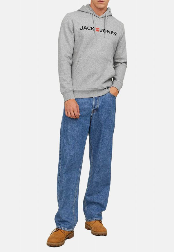 Jack & Jones 2 PACK - Hoodie - light grey melange
