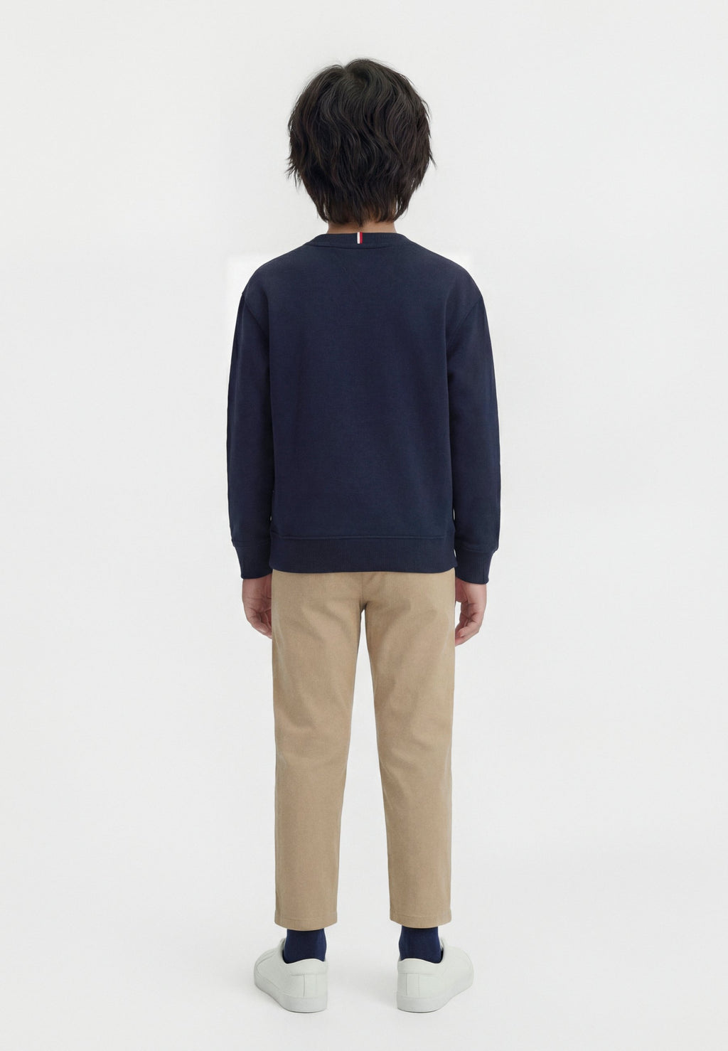 LOGO TERRY CREW NECK SWEATSHIRT Media 3