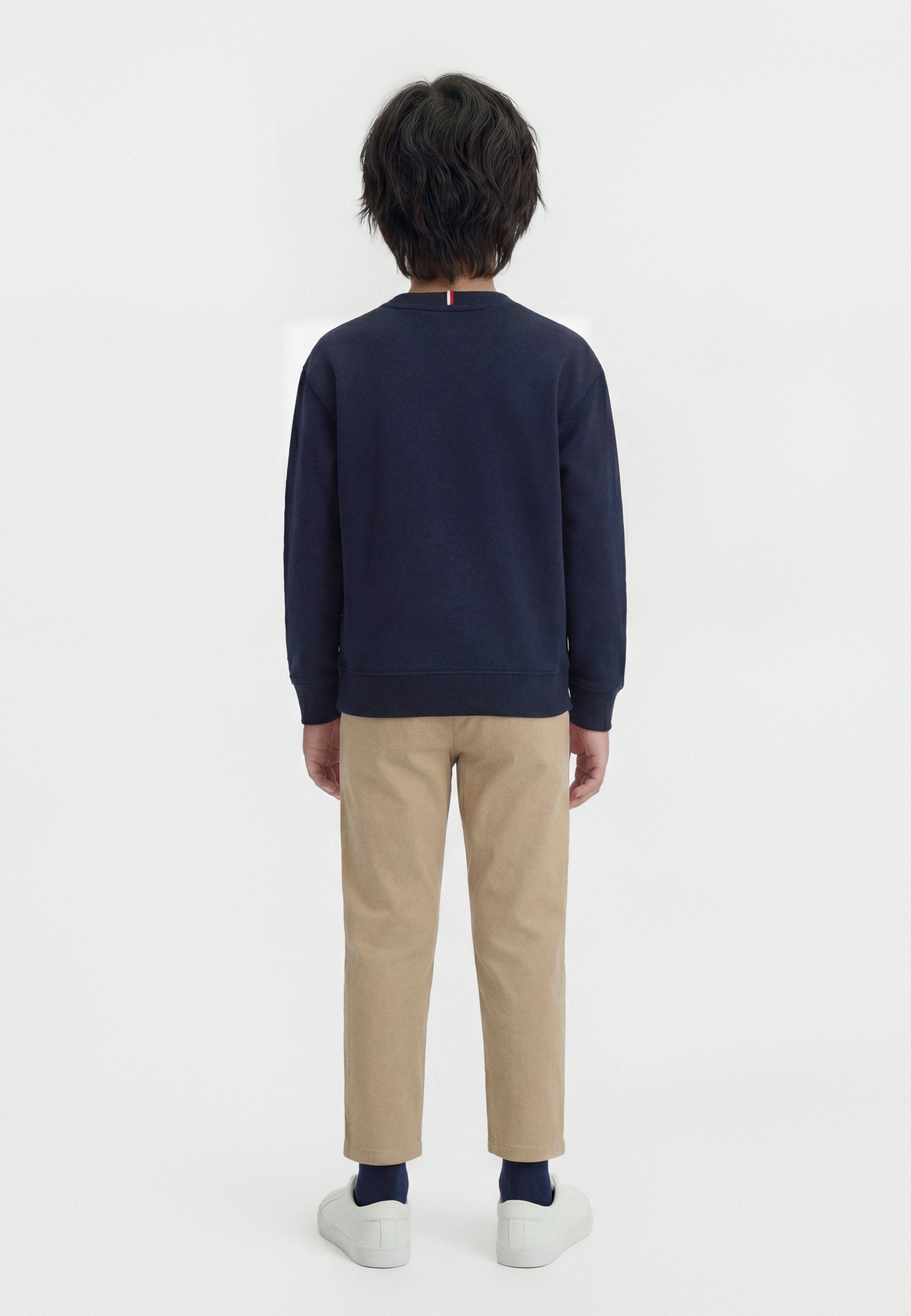 LOGO TERRY CREW NECK SWEATSHIRT Media 3