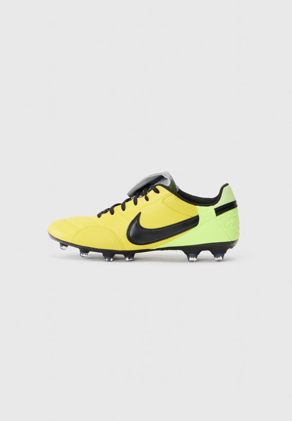 Nike Performance PREMIER III - Firm-ground football boots - volt ice/black/vibrant yellow