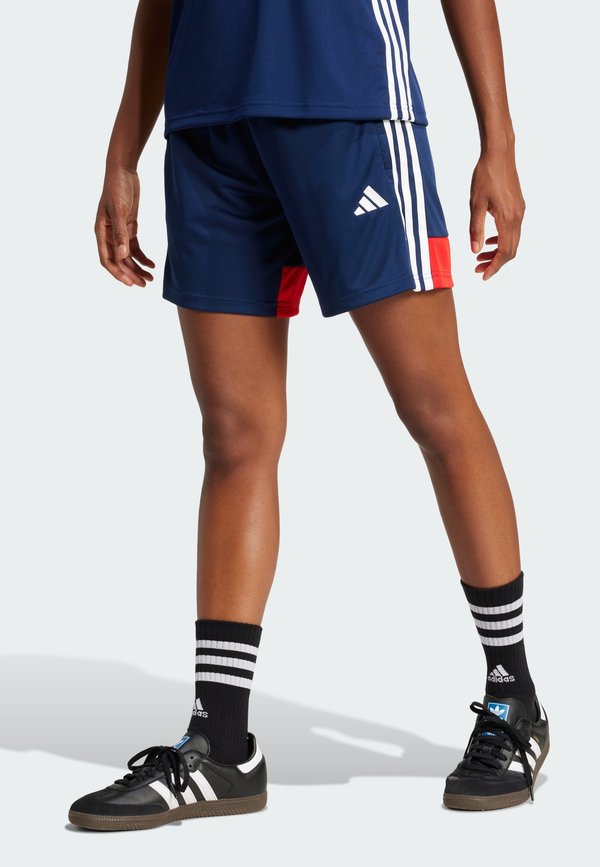 adidas Performance TIRO ESSENTIALS SHORTS WOMEN - Sports shorts - team navy blue red
