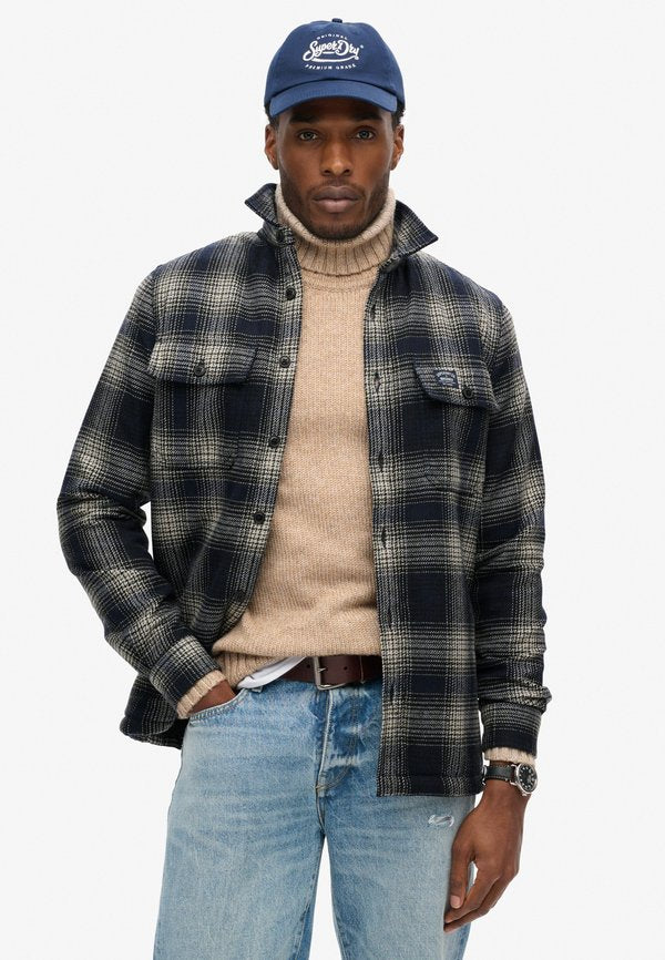 Superdry & Co MILLER - Shirt - over ombre navy
