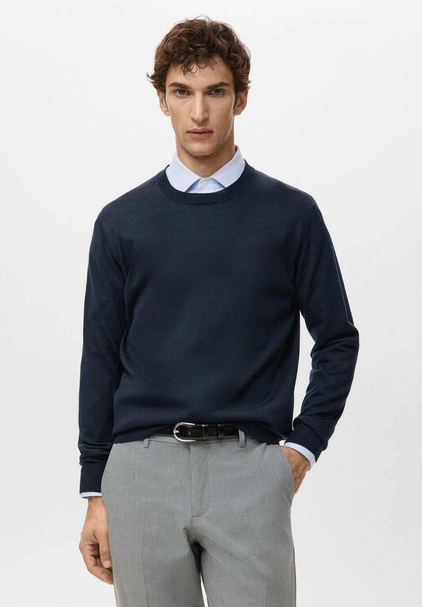 Mango Jumper - navy