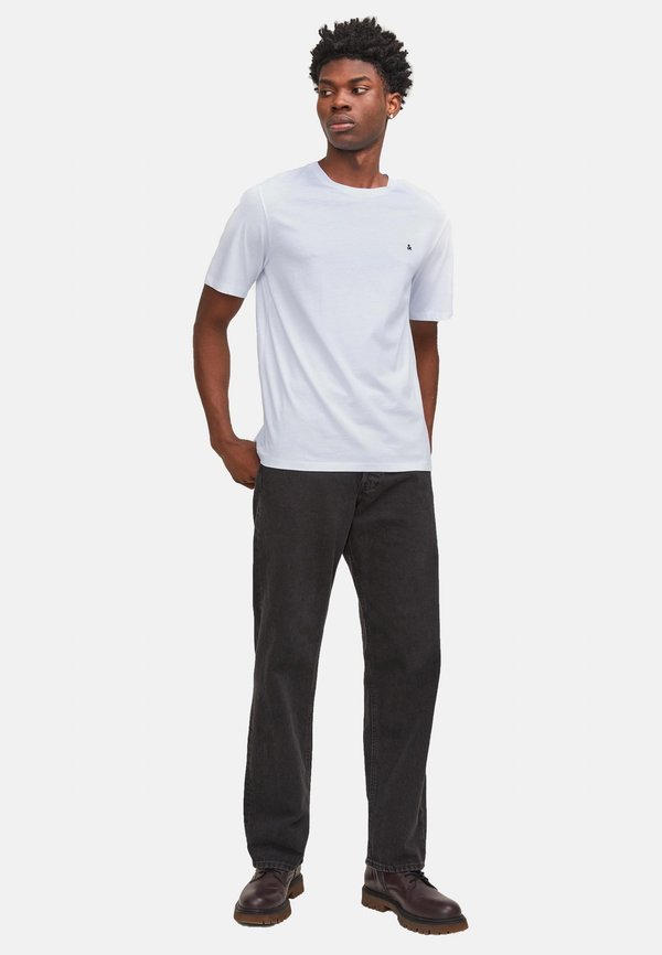 Jack & Jones PACK 5 - Basic T-shirt - weiß   hellblau