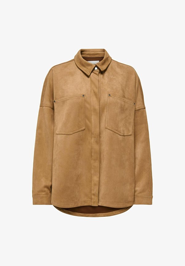 ONLY ONLJANINE-STINA - Summer jacket - toasted coconut
