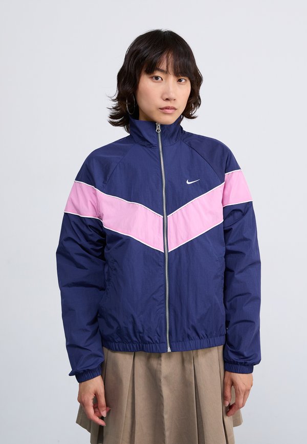 Nike Sportswear Training jacket - midnight navy/sail/playful pink