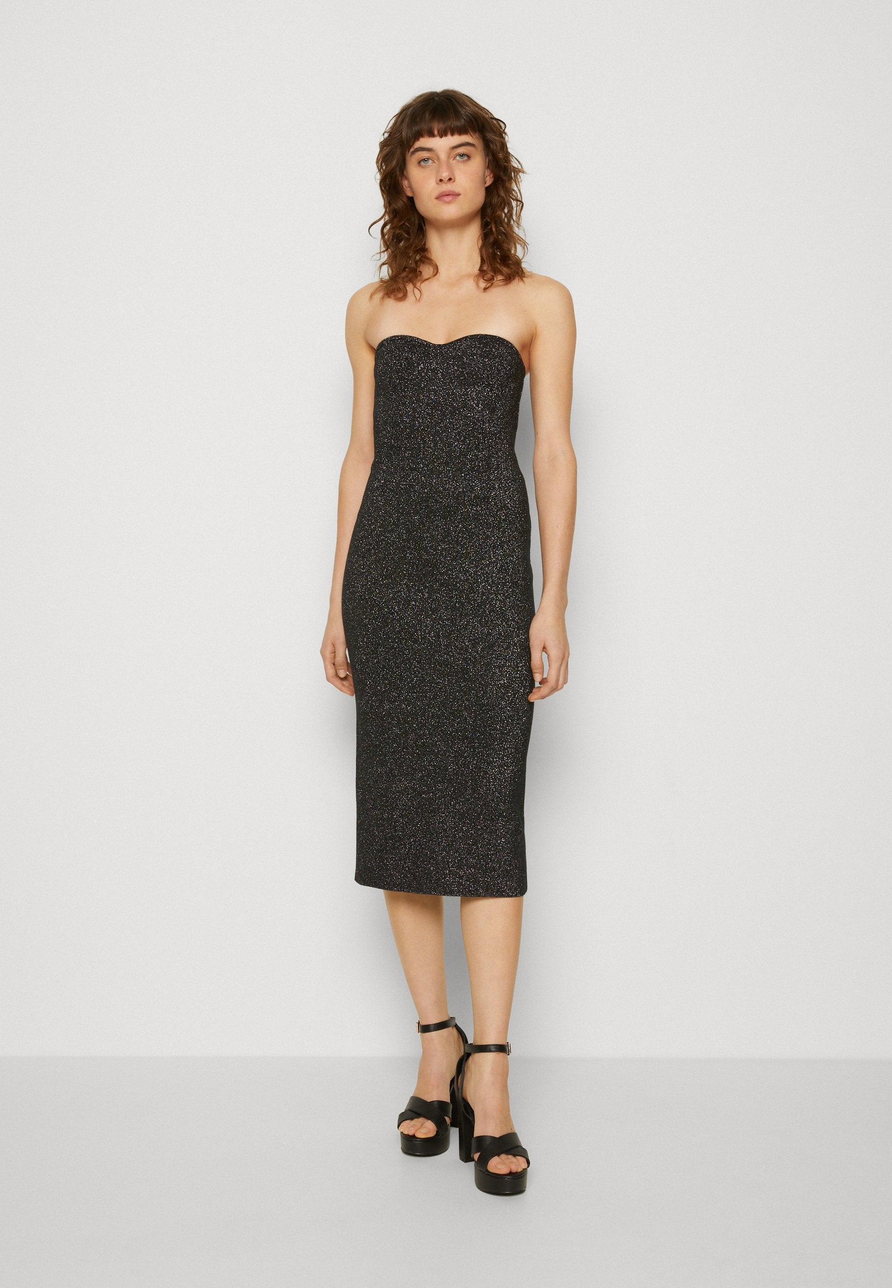Abercrombie & Fitch PARTY STRAPLESS MIDI DRESS