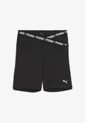 Puma STRONG CROSS FRONT SHORT - Leggings - puma black