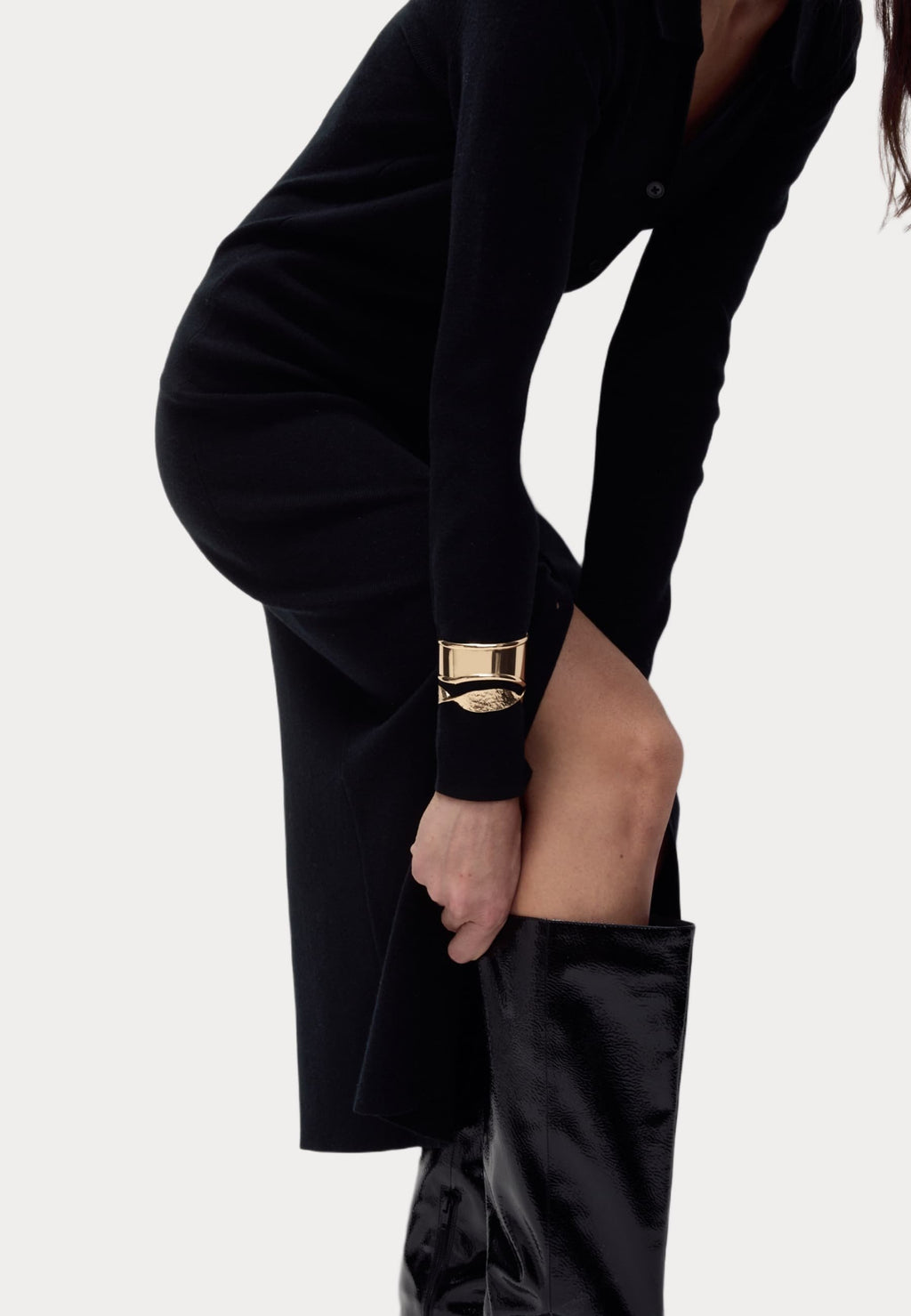 Marks & Spencer SOFT TOUCH BUTTON THROUGH MIDAXI