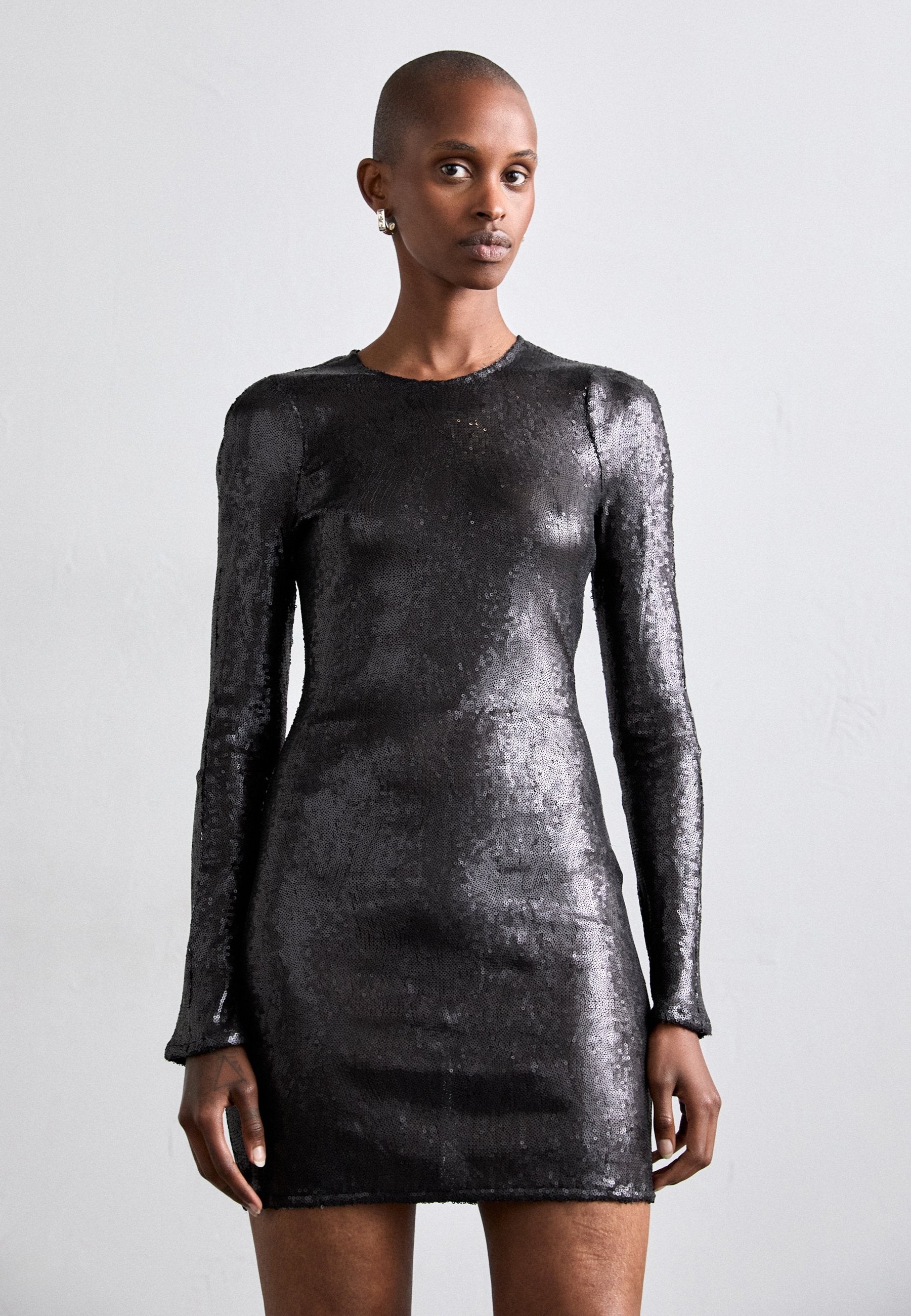 032c IRENE SEQUINNED MINI DRESS