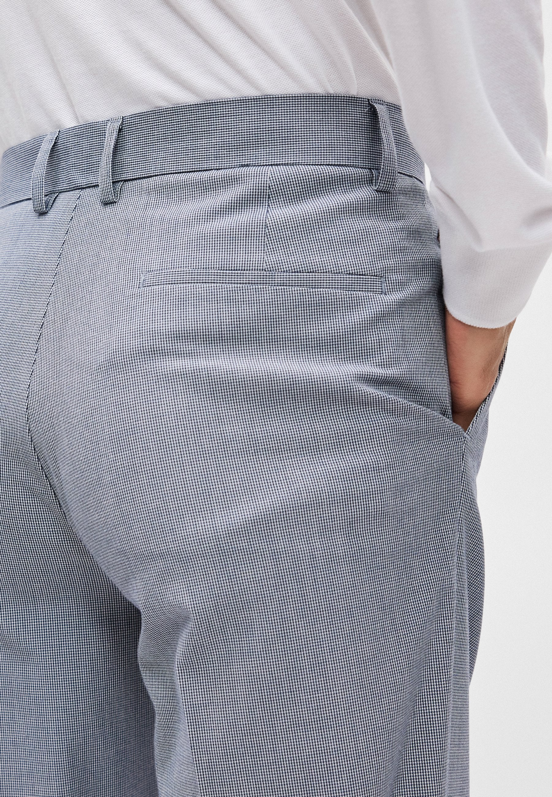 MINI HOUNDSTOOTH FORMAL PANTS Media 8