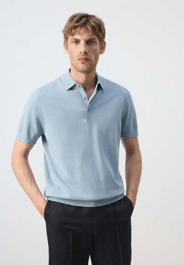 Mango ADULT - Polo shirt - light blue