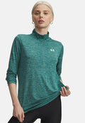 Under Armour TECH TWIST - Long sleeved top - rack green