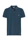 U.S. Polo Assn. A MANICHE CORTE IN CON SOTTOCOLLETTO E LOGO