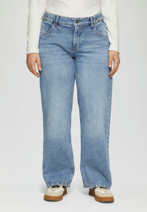 s.Oliver Straight leg jeans - blau