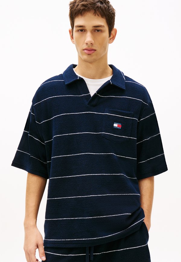 Tommy Jeans 90S REGULAR FIT TOWELLING TERRY POLO SHIRT