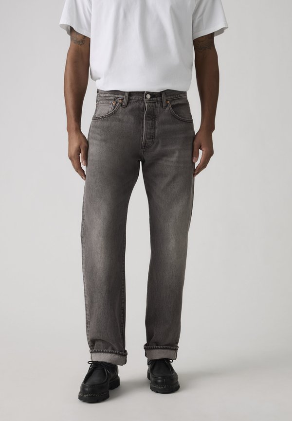 Levi's® 501® RELAXED - Straight leg jeans - black ash selv