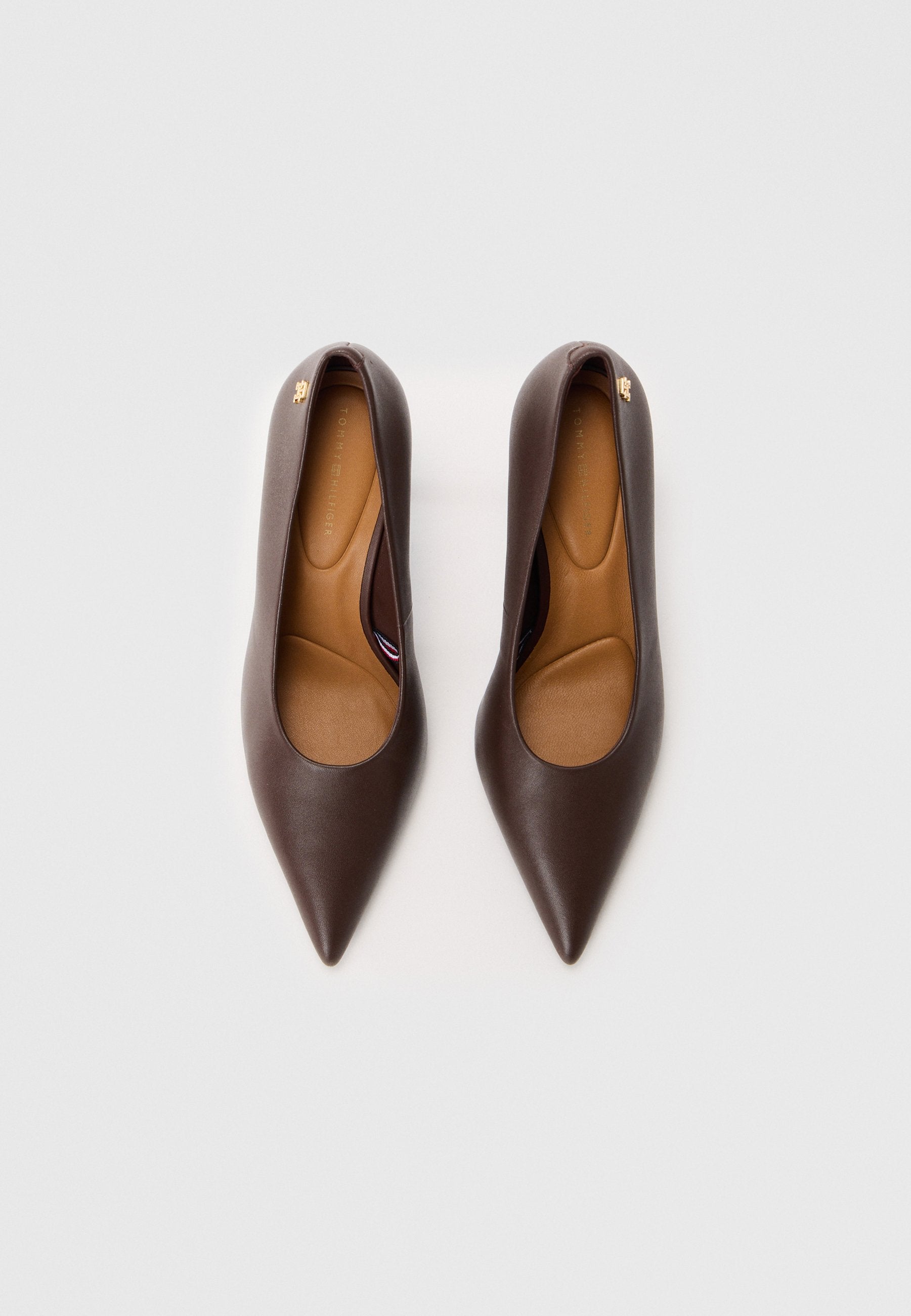 LEATHER TH MONOGRAM HIGH HEELS Media 4
