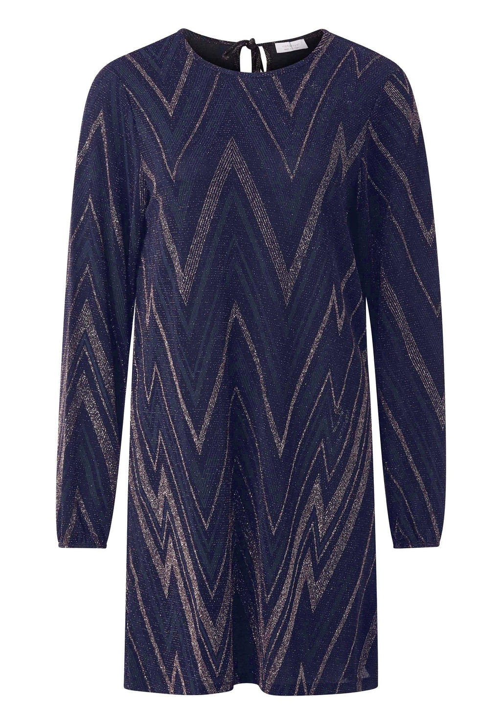 Rich & Royal MINIKLEID MIT LUREXGARN
