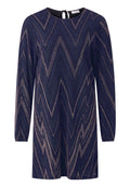 Rich & Royal MINIKLEID MIT LUREXGARN