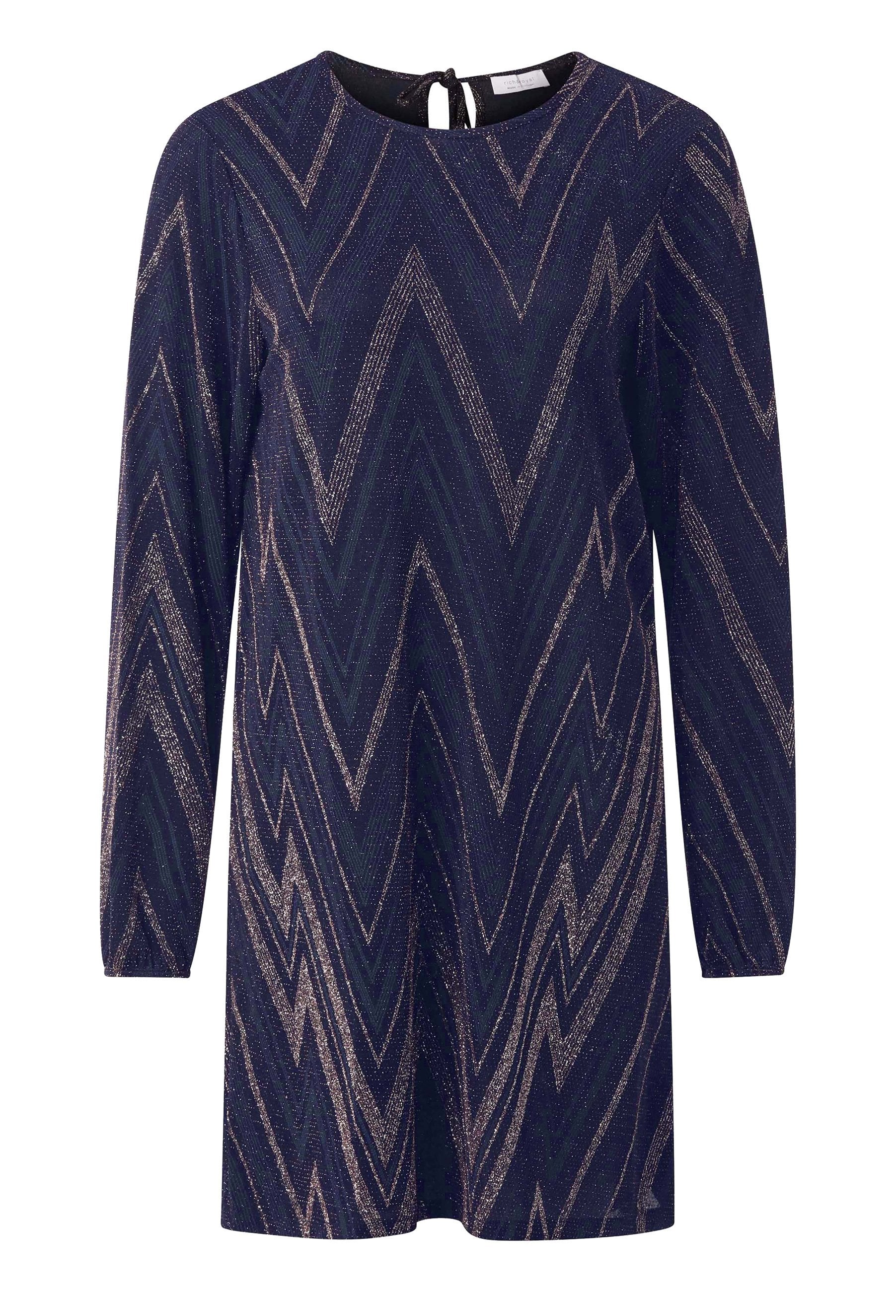Rich & Royal MINIKLEID MIT LUREXGARN