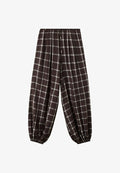 Mango Tracksuit bottoms - burgundy