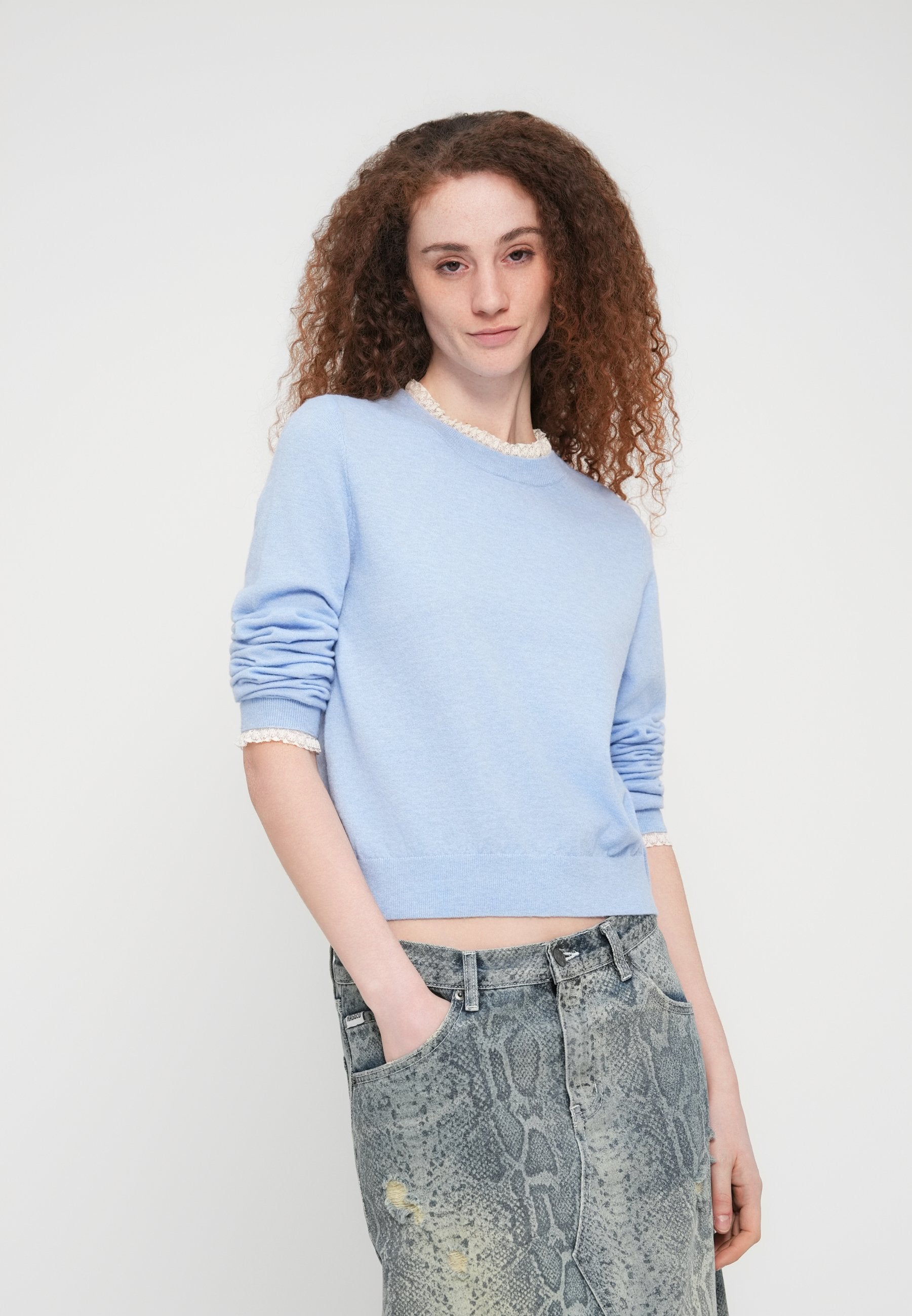 Vero Moda VMMARISA O NECK PULLOVER
