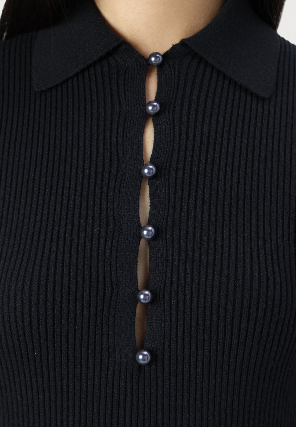Abercrombie & Fitch COLLARED SWEATER DRESS