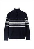 Marks & Spencer STRIPED HALF ZIP