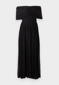 Vero Moda VMROSETTA CAPE DETAIL MAXI DRESS JRS EXP - Maxi dress - black