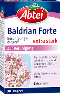Baldrian Forte Beruhigungsdragees Abtei