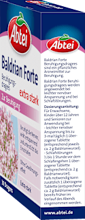 Baldrian Forte Beruhigungsdragees Abtei