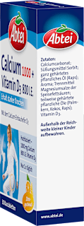 Calcium 1000 + D3 Osteo Vital Kautabletten 30 St. Abtei