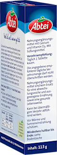Calcium 1000 + D3 Osteo Vital Kautabletten 30 St. Abtei