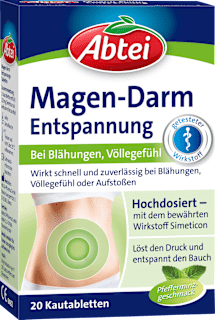Magen-Darm Entspannungs-Kautabletten Abtei