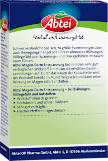 Magen-Darm Entspannungs-Kautabletten Abtei