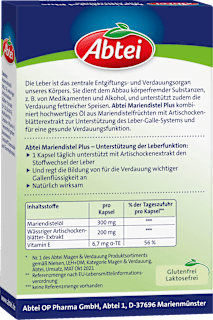 Mariendistel plus Kapseln 30 St Abtei