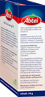 Schwarzkümmelöl Plus Kapseln 48 St. Abtei