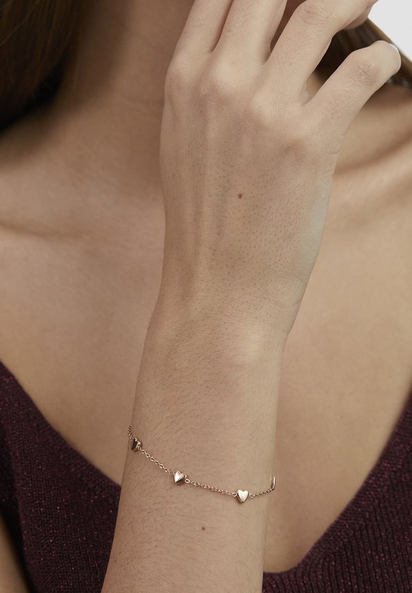 s.Oliver TINY HEARTS - Bracelet - roségold-coloured