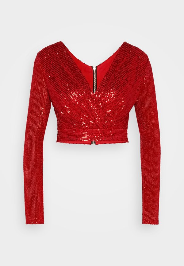 WAL G. PARTY SEQUIN DARLING TOP