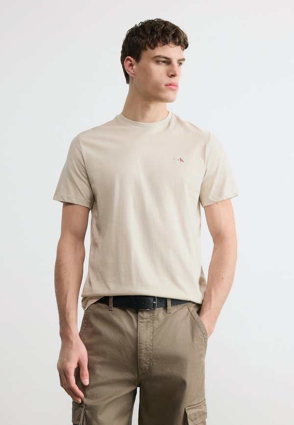 Calvin Klein Jeans Basic T-shirt - oatmeal