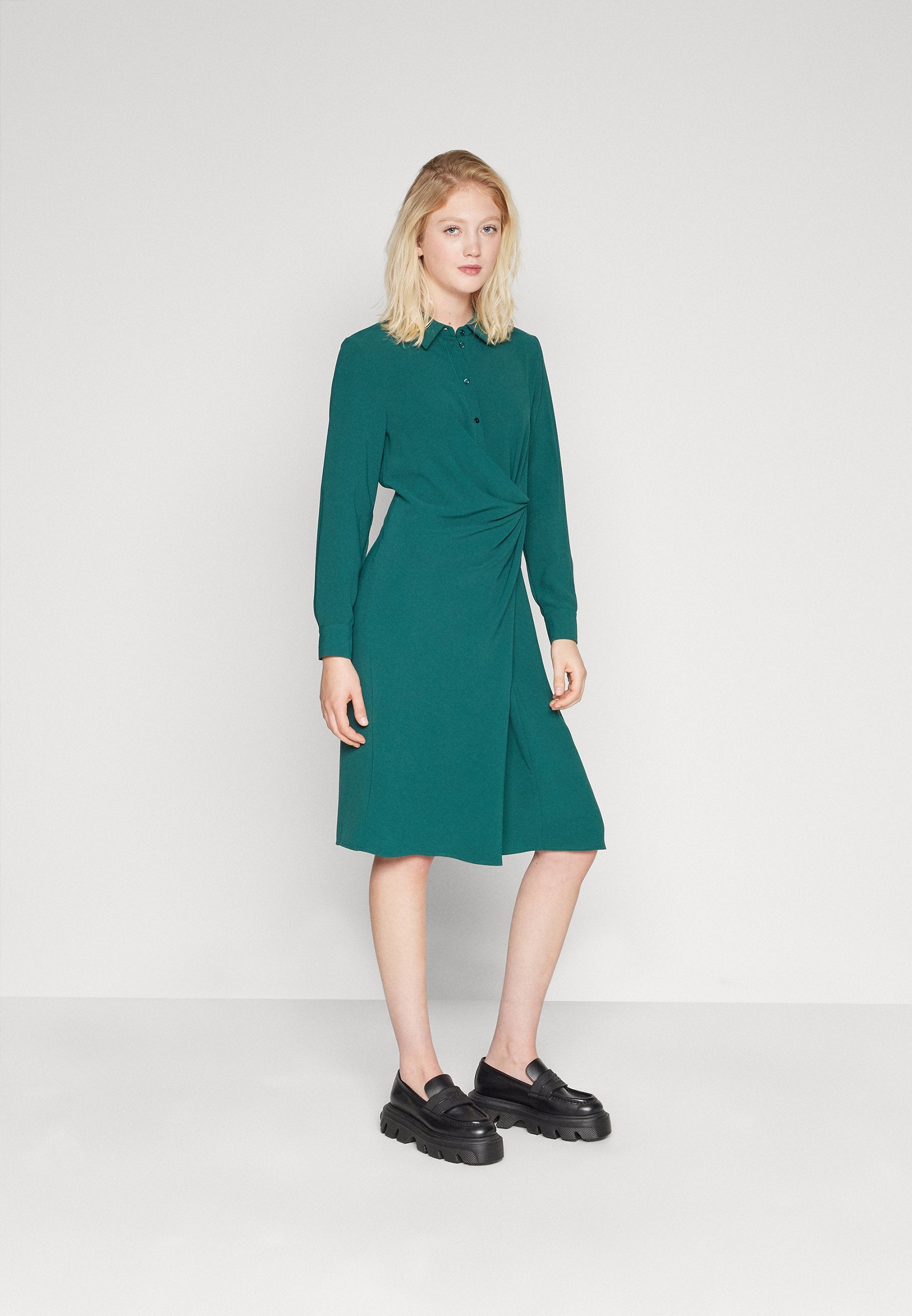 JDY JDYRIZZ WRAP SHIRT DRESS
