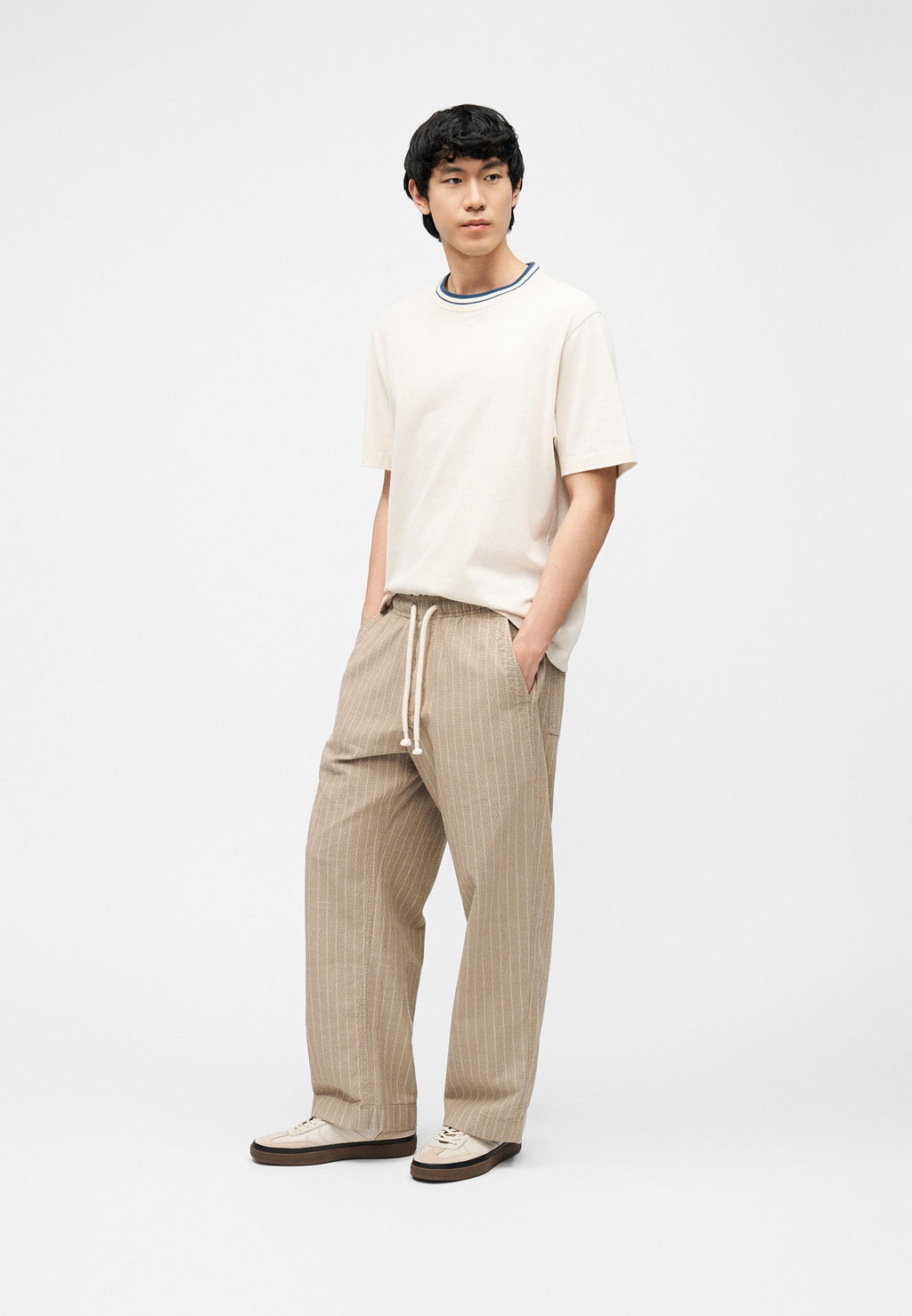 Abercrombie & Fitch BAGGY GETAWAY BEACHY PULL ON BREEZY SEERSUCKER