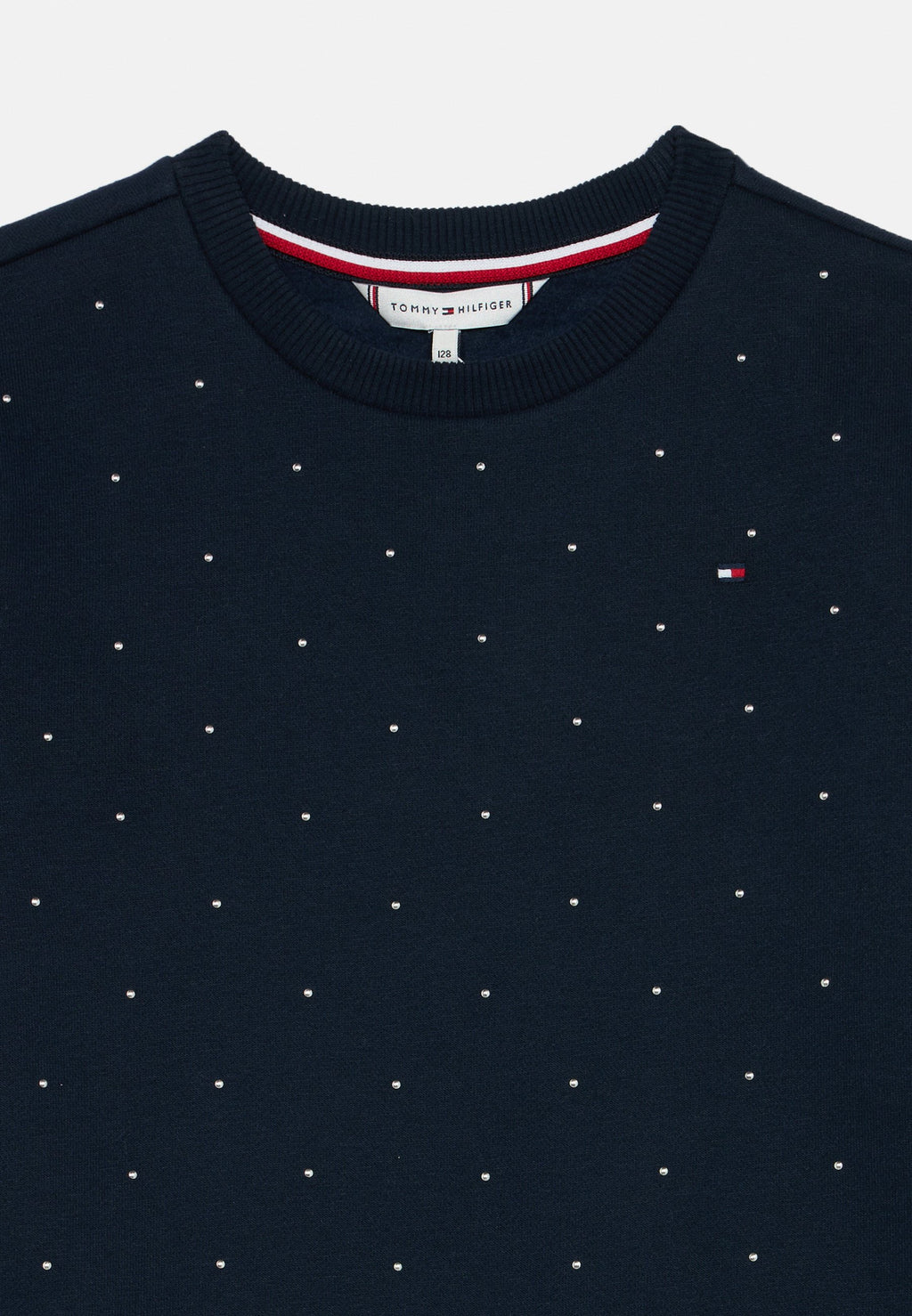 FESTIVE STUD RELAXED FLEECE SKATER DRESS Media 3