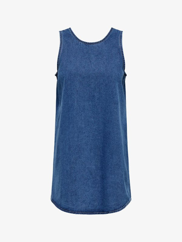 ONLY Denim ONLANNIE Short - Denim dress - medium blue