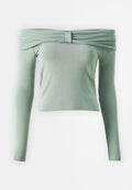 ONLY ONLFAYOLA OFF SHOULDER BOW