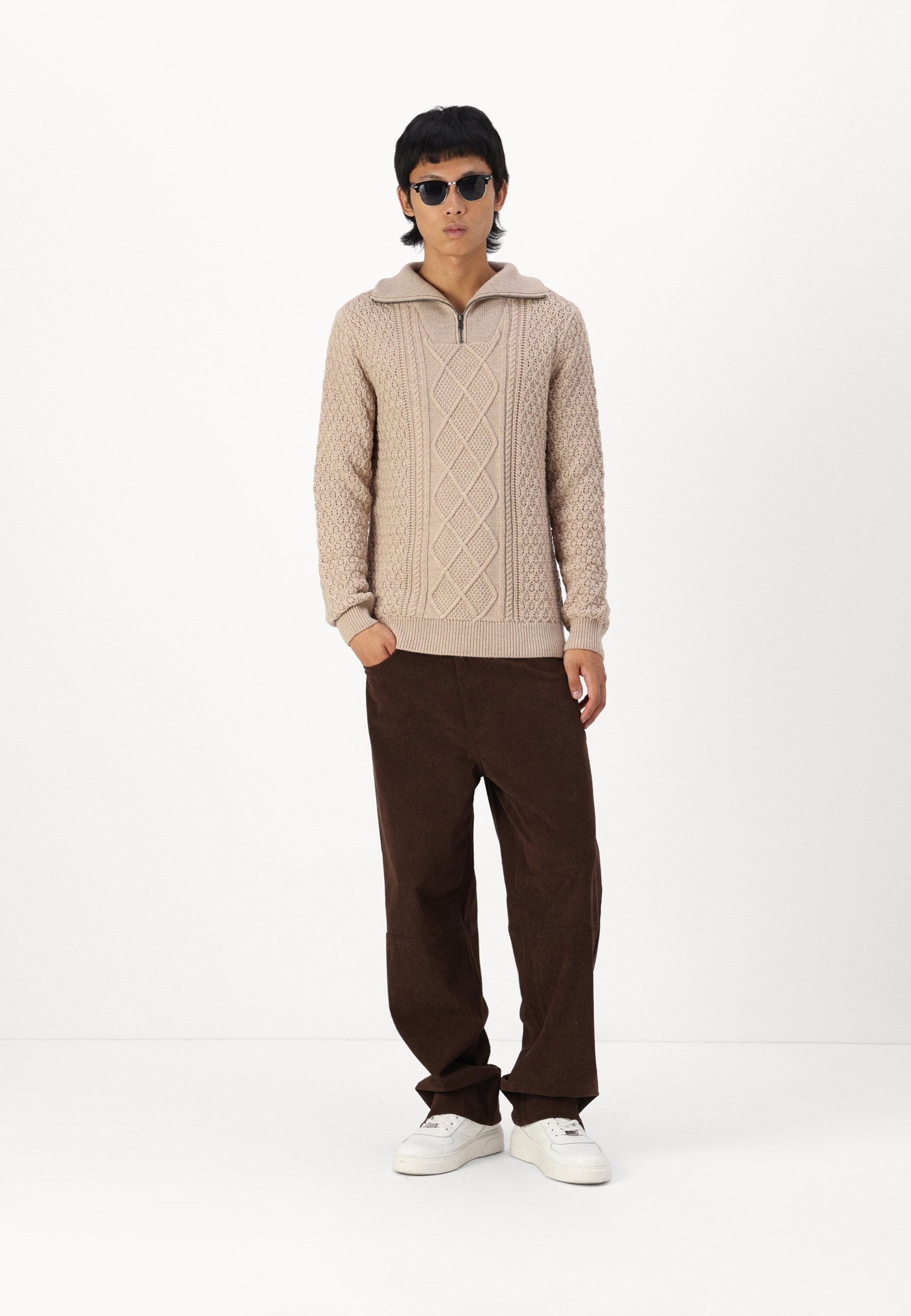 Jack & Jones PREMIUM Quarter zip Plain Quarter zip