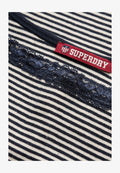 Superdry & Co Top - eclipse navy stripe